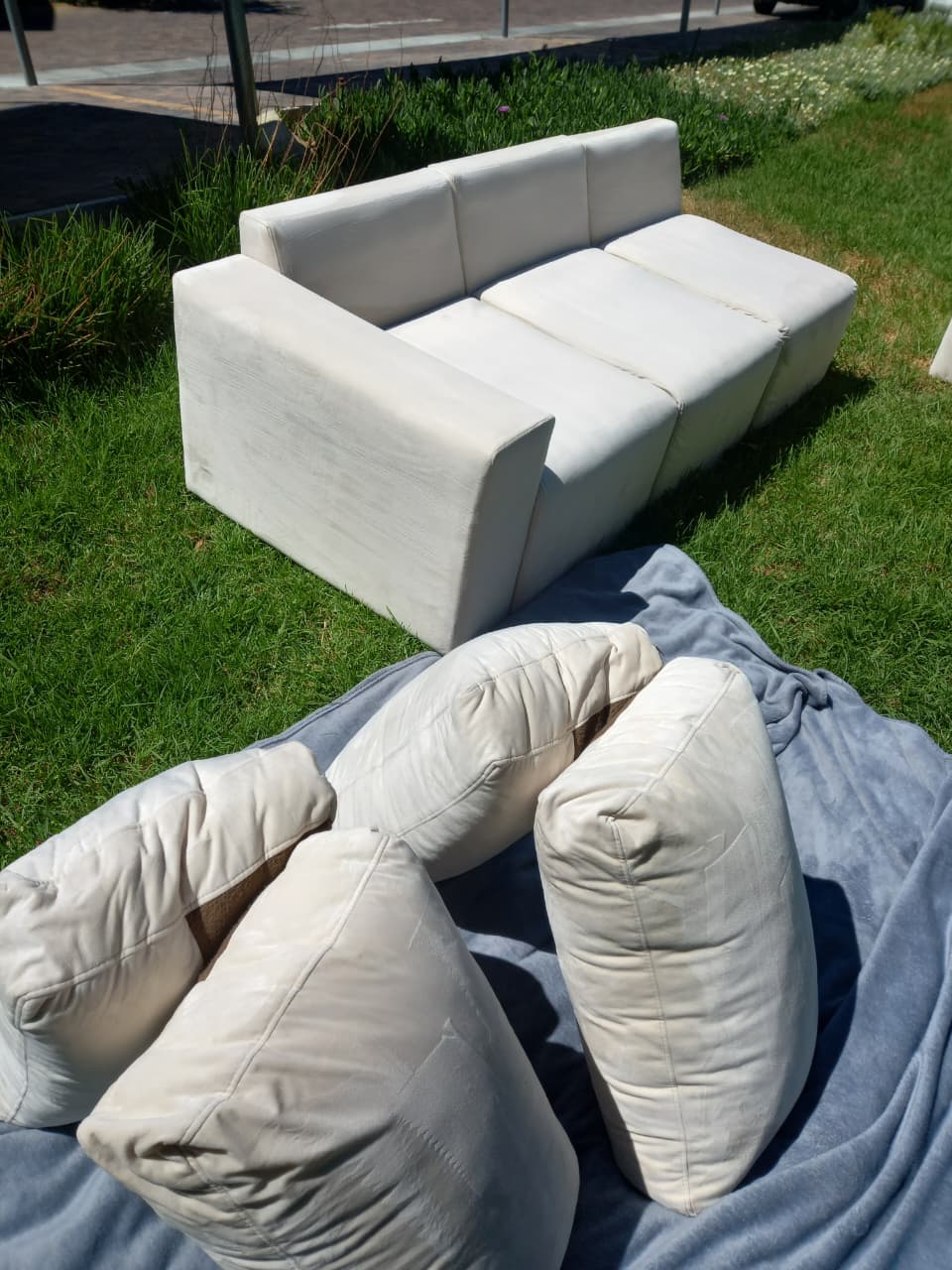 Quinton Chinoz Projects team cleaning upholstery in Cape Town