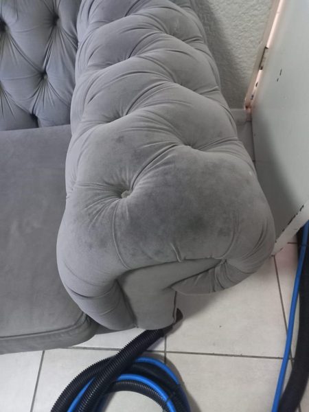 Suede Corner Couch Care — Quinton Chinoz Projects Cape Town