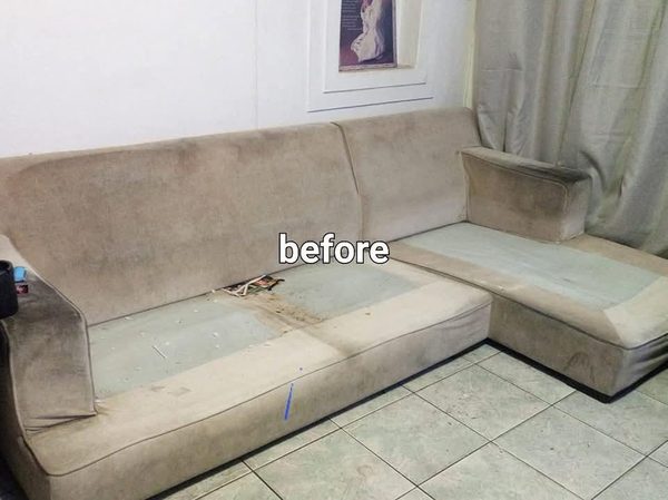 Sectional Couch Deep Extraction — Quinton Chinoz Projects Cape Town