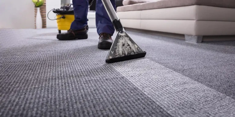 Professional carpet deep cleaning in progress in Cape Town
